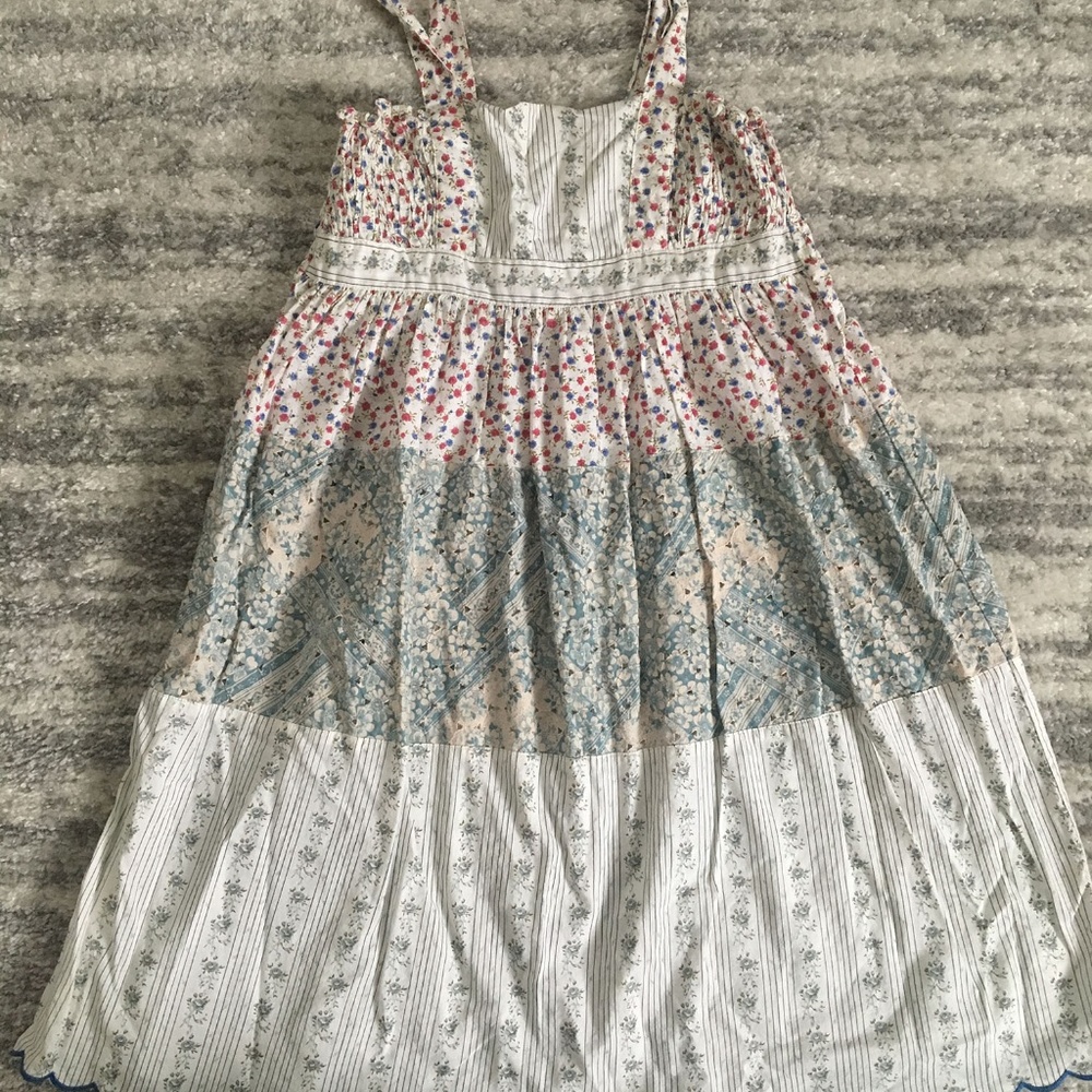 Kimchi & Blue Mixed Pattern Dress